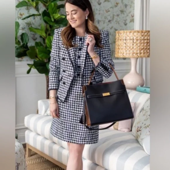 VERONICA BEARD Gorgeous Tweed Dickey Jacket Blazer Sz 6 $698 NEW!! - Picture 3 of 10